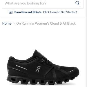 On running woman cloud 5 tennis shoes